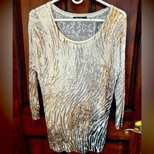 Nic+Zoe Crochet Women’s Sweater